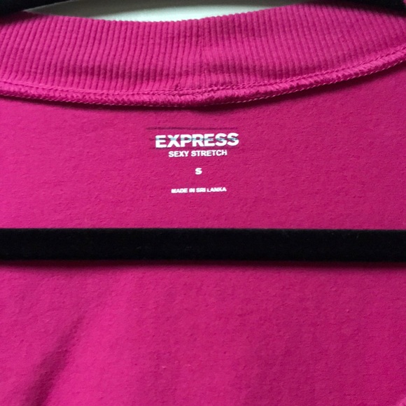 Pink Express top - Picture 2 of 2